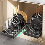 Best Pull-Out Cabinet Organizers for Pots and Pans
