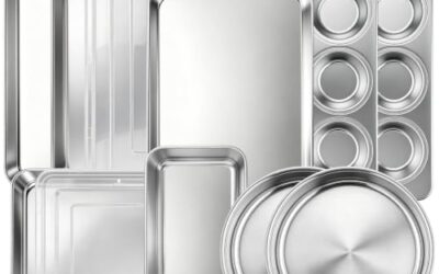 8 Stainless Steel Bakeware Set (October 2026)